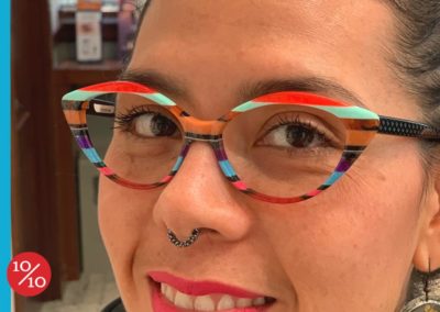 Colorful Eyeglass Selection in NYC