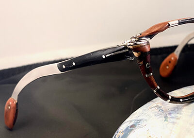 adam mugaveros handmade frame at 1010 Optics
