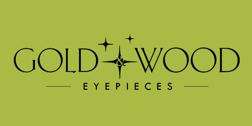 Gold & Wood Eyepieces<br />
