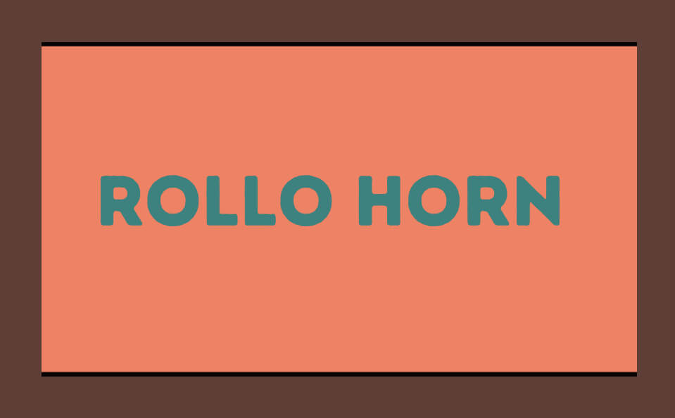Rollo Horn eyewear